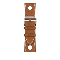 Apple Watch Hermès - 44mm Fauve Grained Barenia Leather Single Tour Rallye