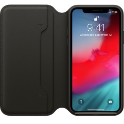 iPhone XS Leather Folio