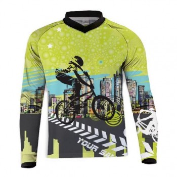 2019 moto mtb jersey motocross Jersey for men downhill MX cycling mountain bike DH Bicicletta Jersey quick drying BMX jersey