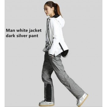 2019 Winter Ski Suit Men Outdoor Sport Winter Suit Men Snowboard Jackets Skiing Snow Clothes Snowboarding Sets Waterproof -30