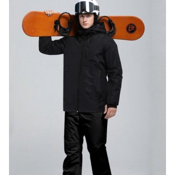2019 Winter Ski Suit Men Outdoor Sport Winter Suit Men Snowboard Jackets Skiing Snow Clothes Snowboarding Sets Waterproof -30