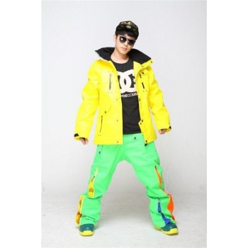2020 Winter Men Snowboarding Sets Waterproof Warm Outdoor Camping Hiking Hooded Jacket With Pants Ski Suit Ski Jacket Pant