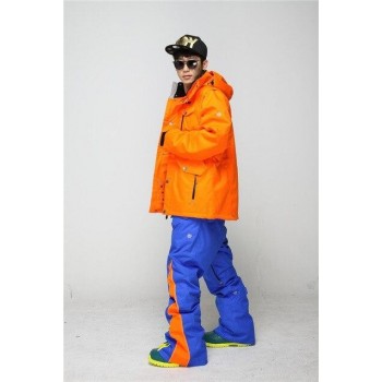 2020 Winter Men Snowboarding Sets Waterproof Warm Outdoor Camping Hiking Hooded Jacket With Pants Ski Suit Ski Jacket Pant