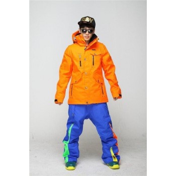 2020 Winter Men Snowboarding Sets Waterproof Warm Outdoor Camping Hiking Hooded Jacket With Pants Ski Suit Ski Jacket Pant