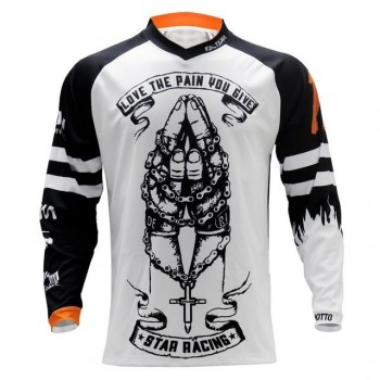 Enduro Jersey Downhill Moto Jersey Short Sleeve Motorcycle MTB Motocross Jersey MX ATV Cycling Jersey hombre BMX shirt