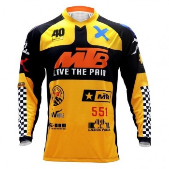 Enduro Jersey Downhill Moto Jersey Short Sleeve Motorcycle MTB Motocross Jersey MX ATV Cycling Jersey hombre BMX shirt