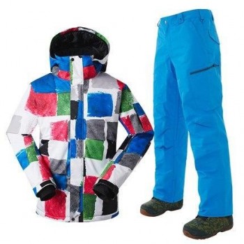 GSOU SNOW Men Ski Suit Snowboard Clothing Trouser Skiing Jacket Pant Windproof Waterproof Outdoor Sport Wear Super Warm Male Set