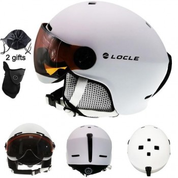 LOCLE Skiing Helmet Ultralight PCEPS CE EN1077 Men Women Ski Helmet Outdoor Sports Snowboard/Skateboard Helmet
