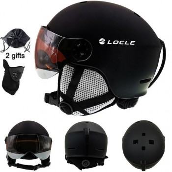 LOCLE Skiing Helmet Ultralight PCEPS CE EN1077 Men Women Ski Helmet Outdoor Sports Snowboard/Skateboard Helmet