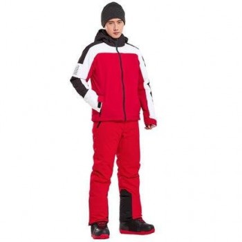 LTVT Snowboard Ski Suits Men's Single Double Board Waterproof Padded Straps Detachable Thin Version To Keep Warm Male Ski Sets