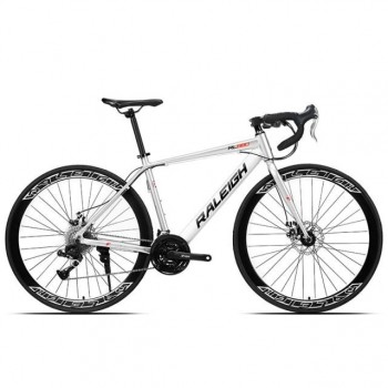 Road Bike Bicycle Aluminum Alloy Curved Handle Becomes An Integrated Oil Disc Brake Racing Racing Student Bicycle