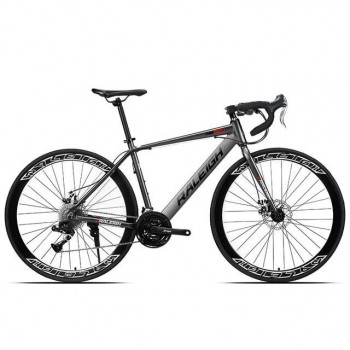 Road Bike Bicycle Aluminum Alloy Curved Handle Becomes An Integrated Oil Disc Brake Racing Racing Student Bicycle