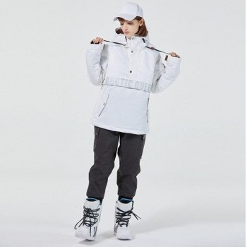 Ski hoodies, ski suits, women's suits, men's lovers snowboard suits, waterproof and warmth, thickened ski suit hoodies