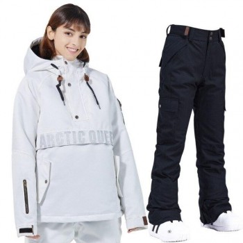 Ski hoodies, ski suits, women's suits, men's lovers snowboard suits, waterproof and warmth, thickened ski suit hoodies